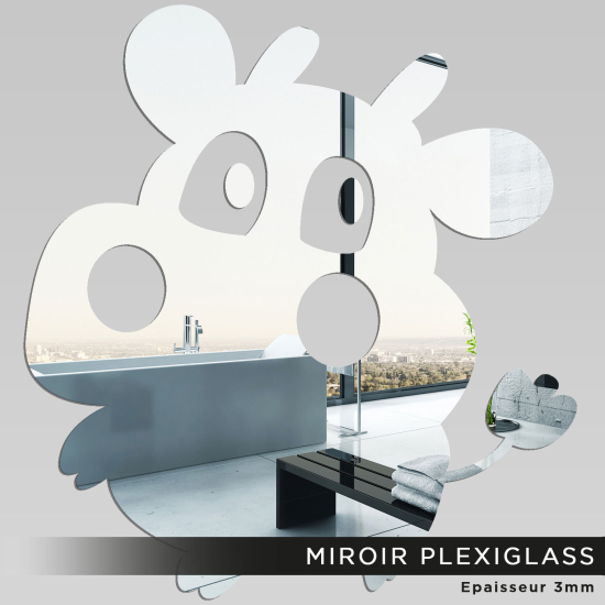 Specchio in plexiglass - Mucca