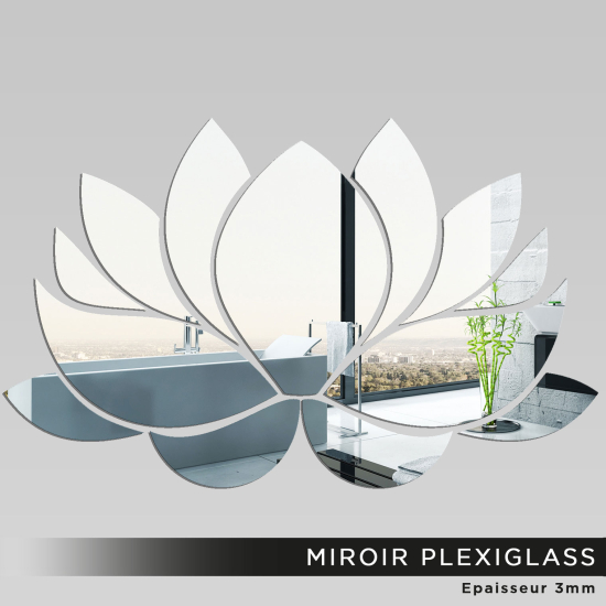Specchio in plexiglass - Ninfea