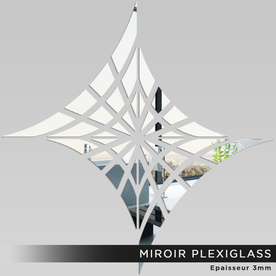 Specchio in plexiglass - Ragnatela