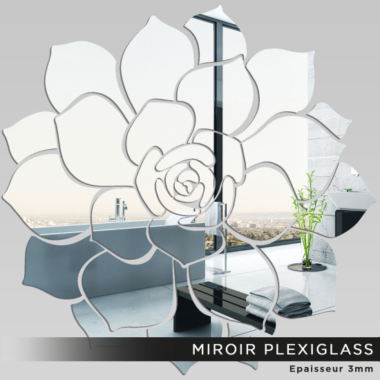 Specchio in plexiglass - Rosa