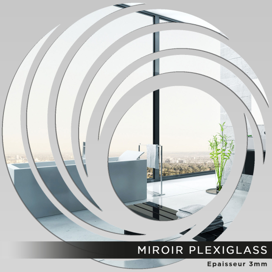 Specchio in plexiglass - Spirale