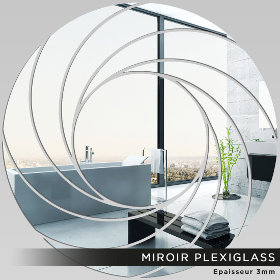 Specchio in plexiglass - Spirale