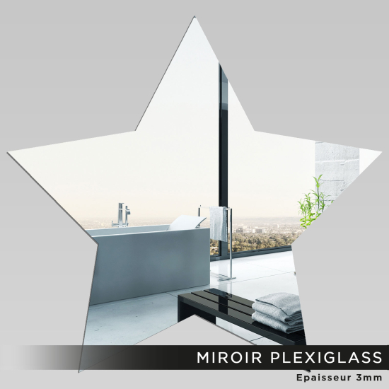 Specchio in plexiglass - Stella