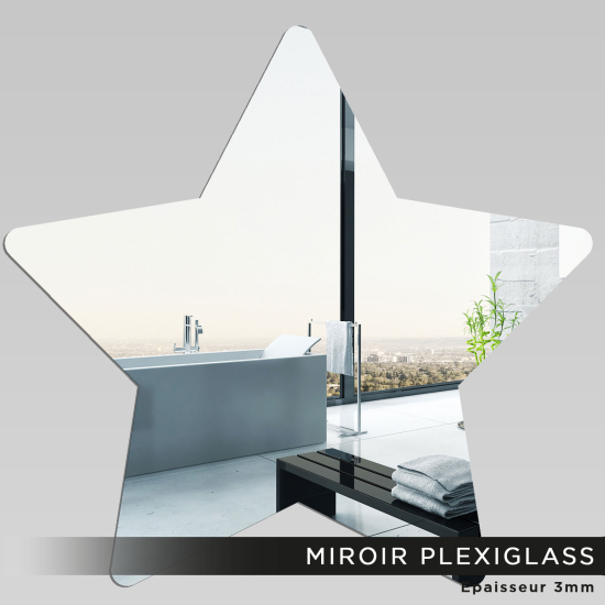 Specchio in plexiglass - Stella