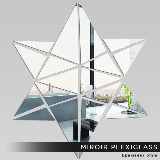 Specchio in plexiglass - Triangolo