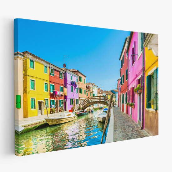Stampa su tela - Burano