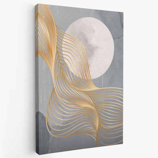 Stampa su tela - Design della luna
