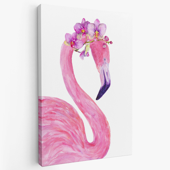 Stampa su tela - Fenicottero Rosa