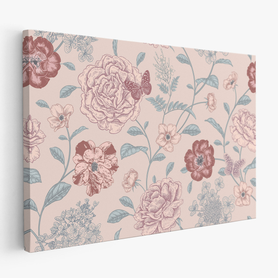 Stampa su tela - Fiori