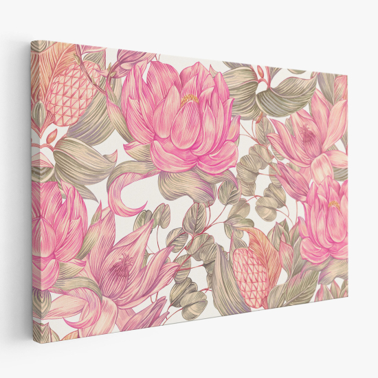 Stampa su tela - Fiori
