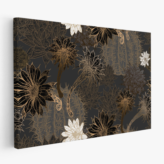 Stampa su tela - Fiori di cactus