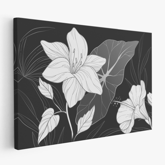 Stampa su tela - Fiori Tropicali