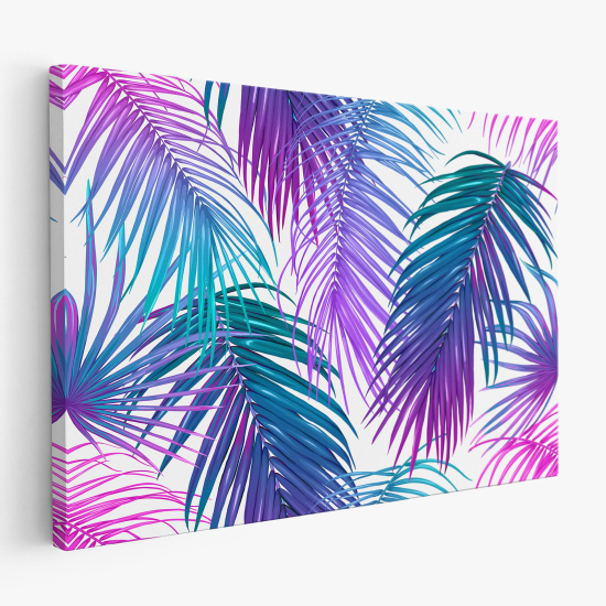 Stampa su tela - Foglie Tropicali
