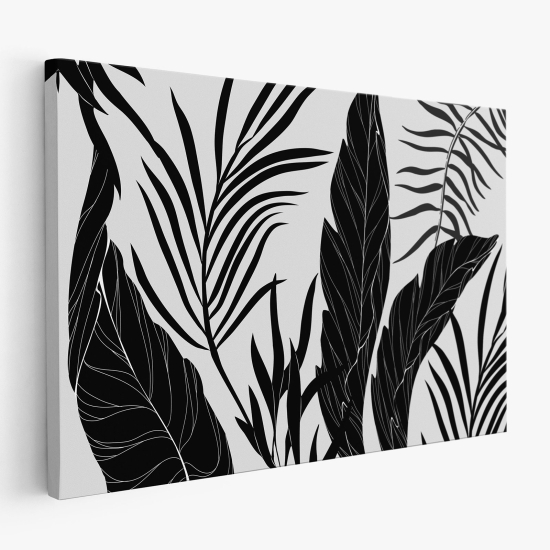 Stampa su tela - Foglie Tropicali