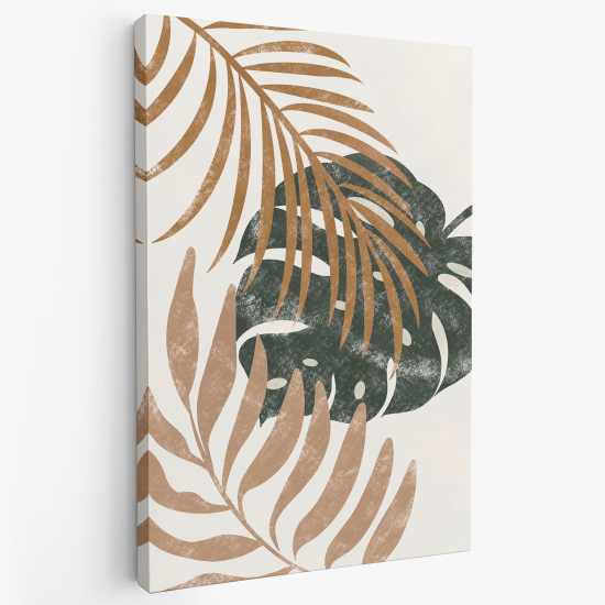 Stampa su tela - Foglie Tropicali