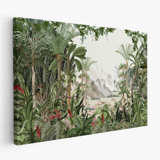 Stampa su tela - Foresta Tropicale