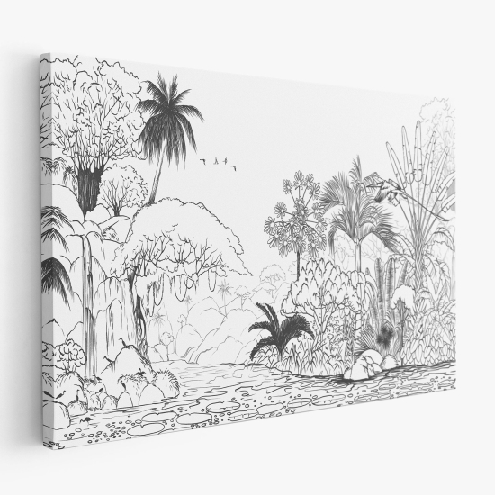 Stampa su tela - Foresta Tropicale