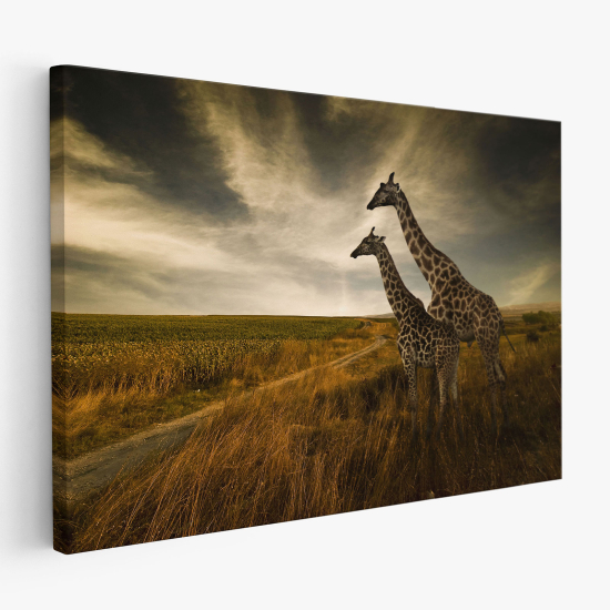 Stampa su tela - Giraffe