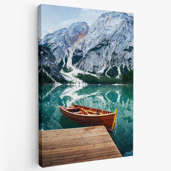Stampa su tela - Lago Montagne