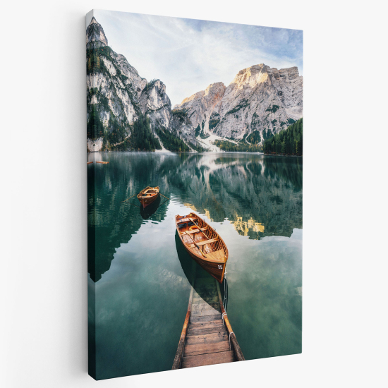 Stampa su tela - Lago Montagne