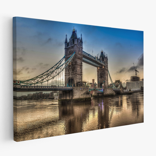 Stampa su tela - Londra Tower Bridge