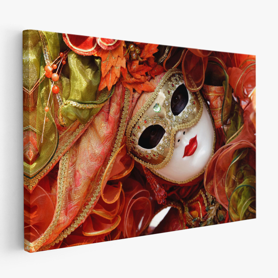 Stampa su tela - Maschera Venezia