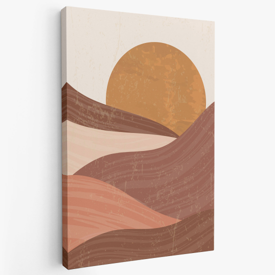Stampa su tela - Paesaggio boho