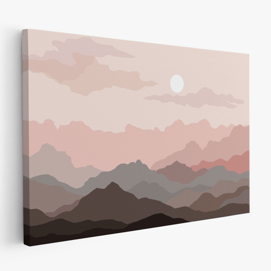 Stampa su tela - Paesaggio Montagne