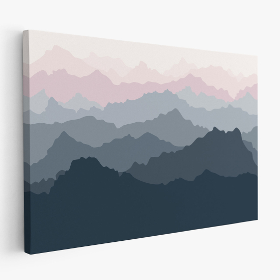 Stampa su tela - Paesaggio Montagne