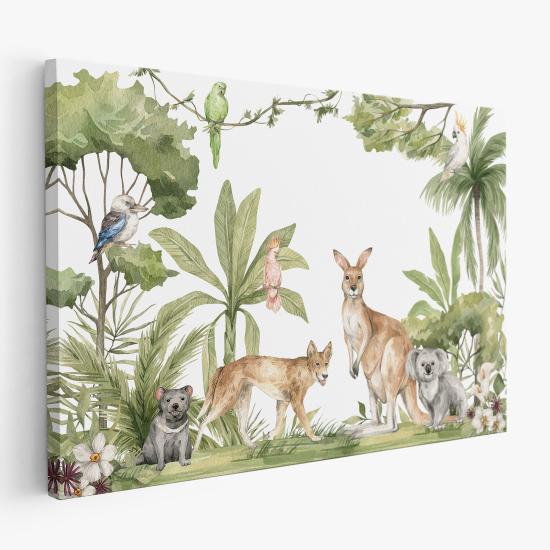 Stampa su tela per Bambini - Animali d'Australia