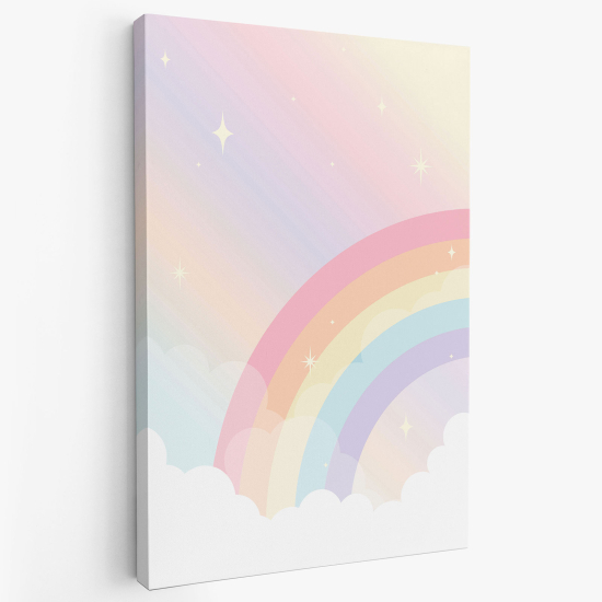 Stampa su tela per Bambini - Arcobaleno