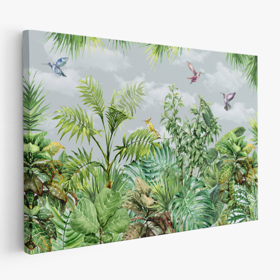 Stampa su tela per Bambini - Foresta Tropicale