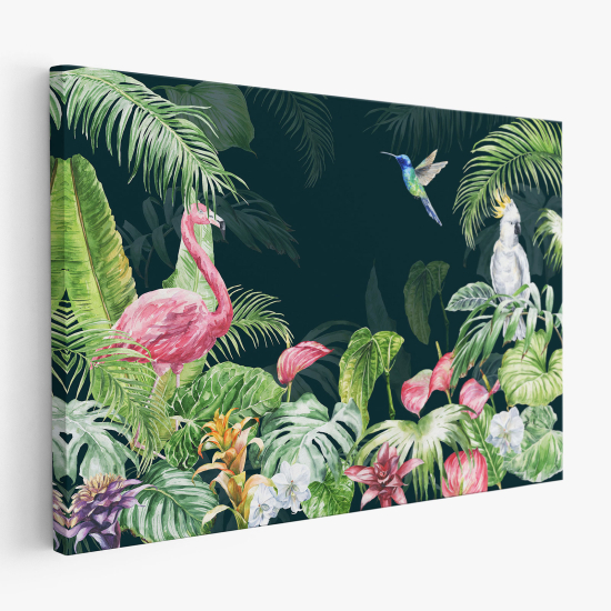 Stampa su tela per Bambini - Foresta Tropicale