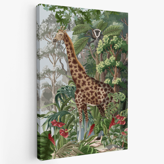 Stampa su tela per Bambini - Giraffa