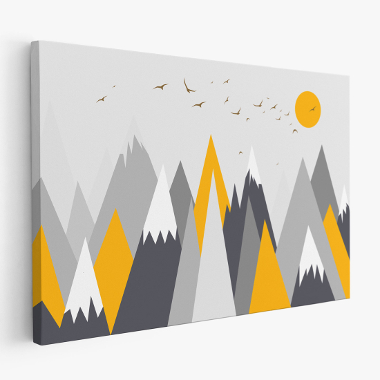 Stampa su tela per Bambini - Montagne