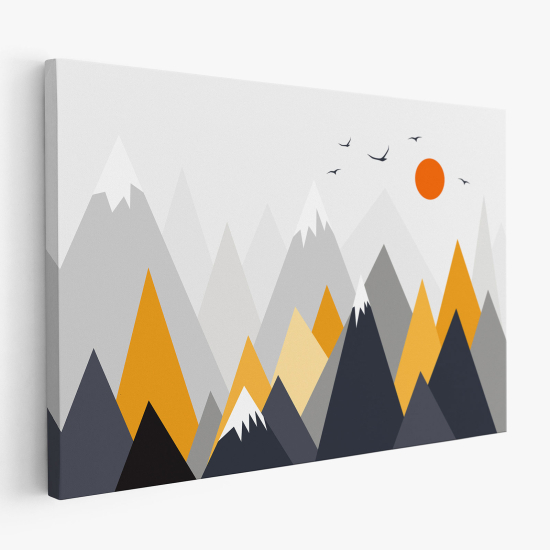 Stampa su tela per Bambini - Montagne