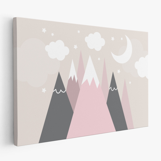 Stampa su tela per Bambini - Montagne