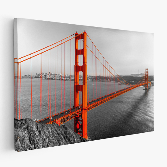 Stampa su tela - Ponte Golden Gate
