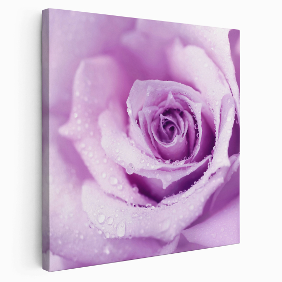 Stampa su tela Quadrata - Fiori