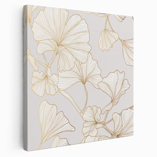Stampa su tela Quadrata - Fiori