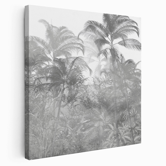 Stampa su tela Quadrata - Foresta tropicale