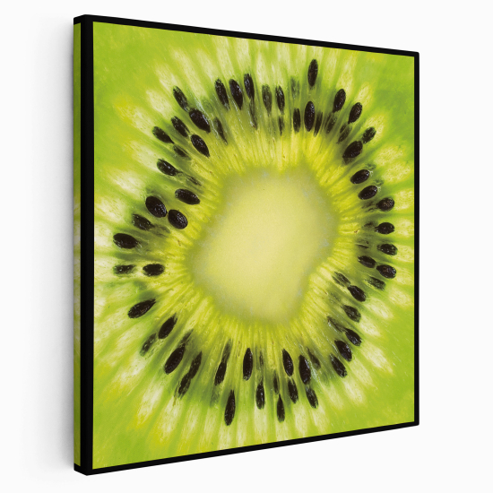 Stampa su tela Quadrata - Kiwi