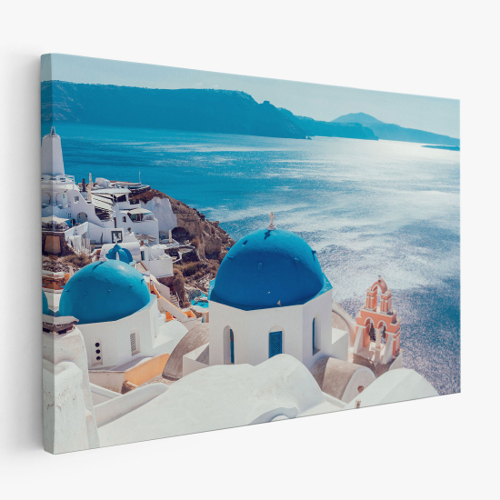 Stampa su tela - Santorini