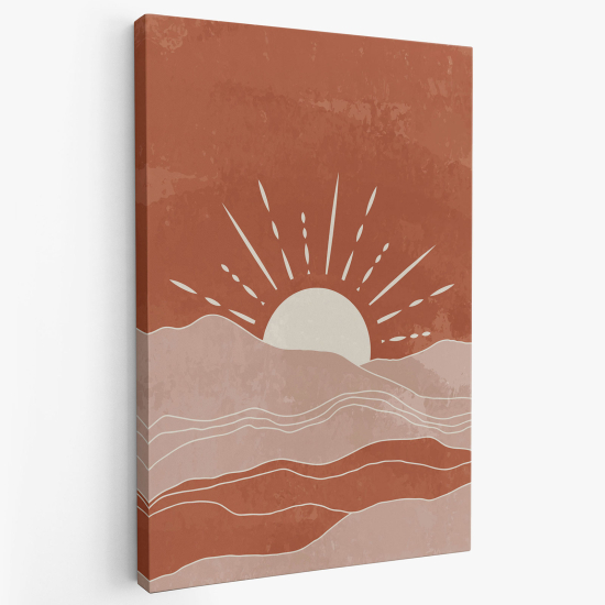 Stampa su tela - Sole Boho
