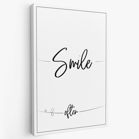 Stampa su tela - Sorriso