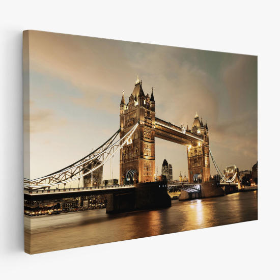 Stampa su tela - Tower Bridge Londra
