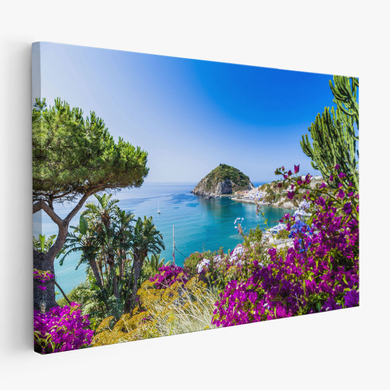 Stampa su tela - Vista mare