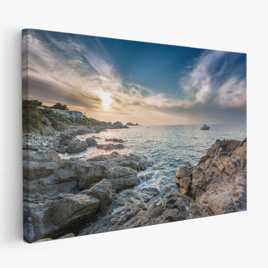 Stampa su tela - Vista Mare oceano