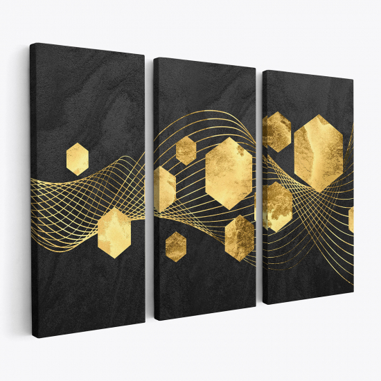 Stampa Trittico su tela - Design