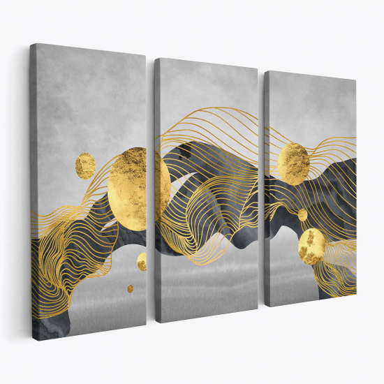 Stampa Trittico su tela - Design